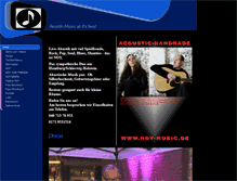 Tablet Screenshot of hobro-music.de